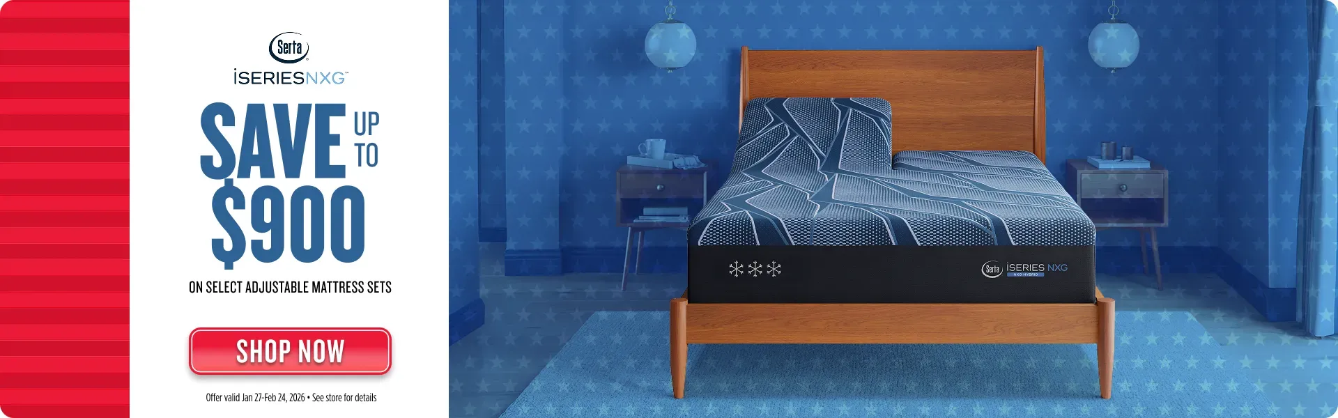 President's Day Sale Serta iSeries